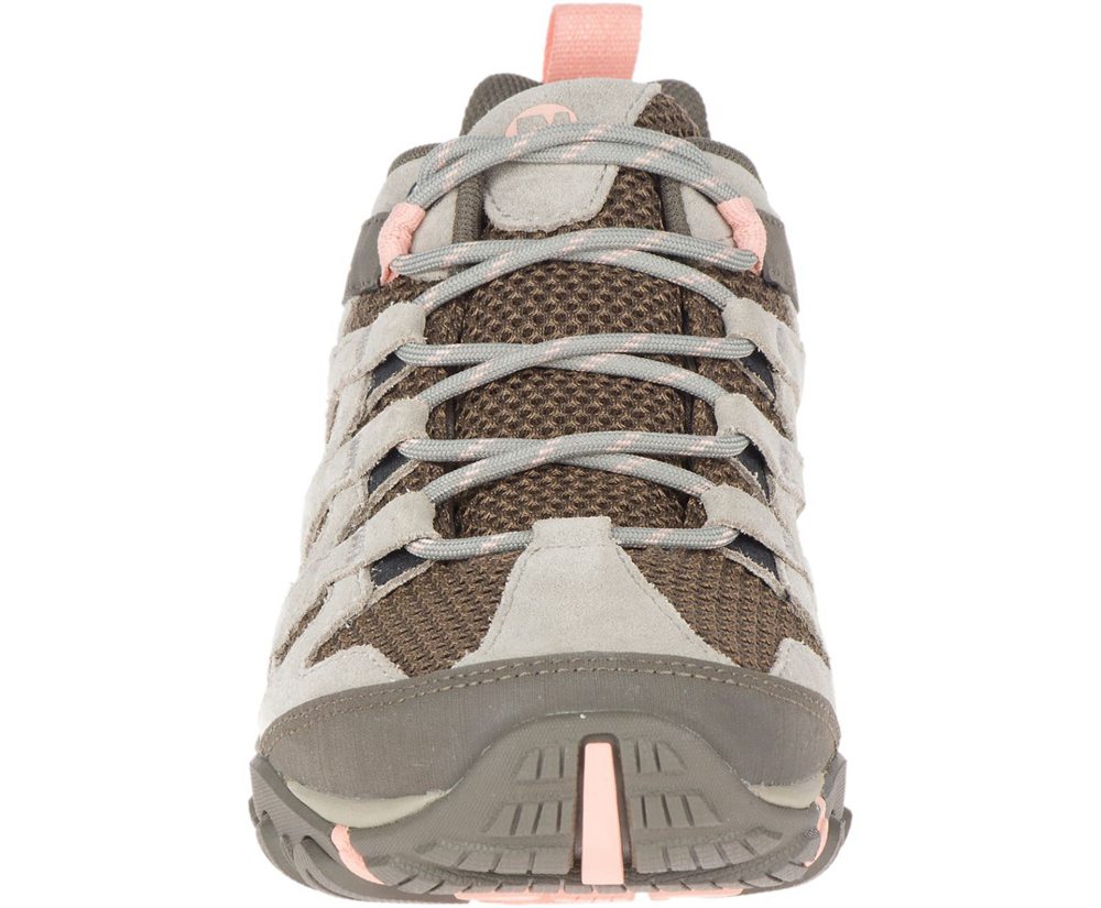 Merrell Hiking Shoes Grey - Alverstone - Womens 40FPTCLRX